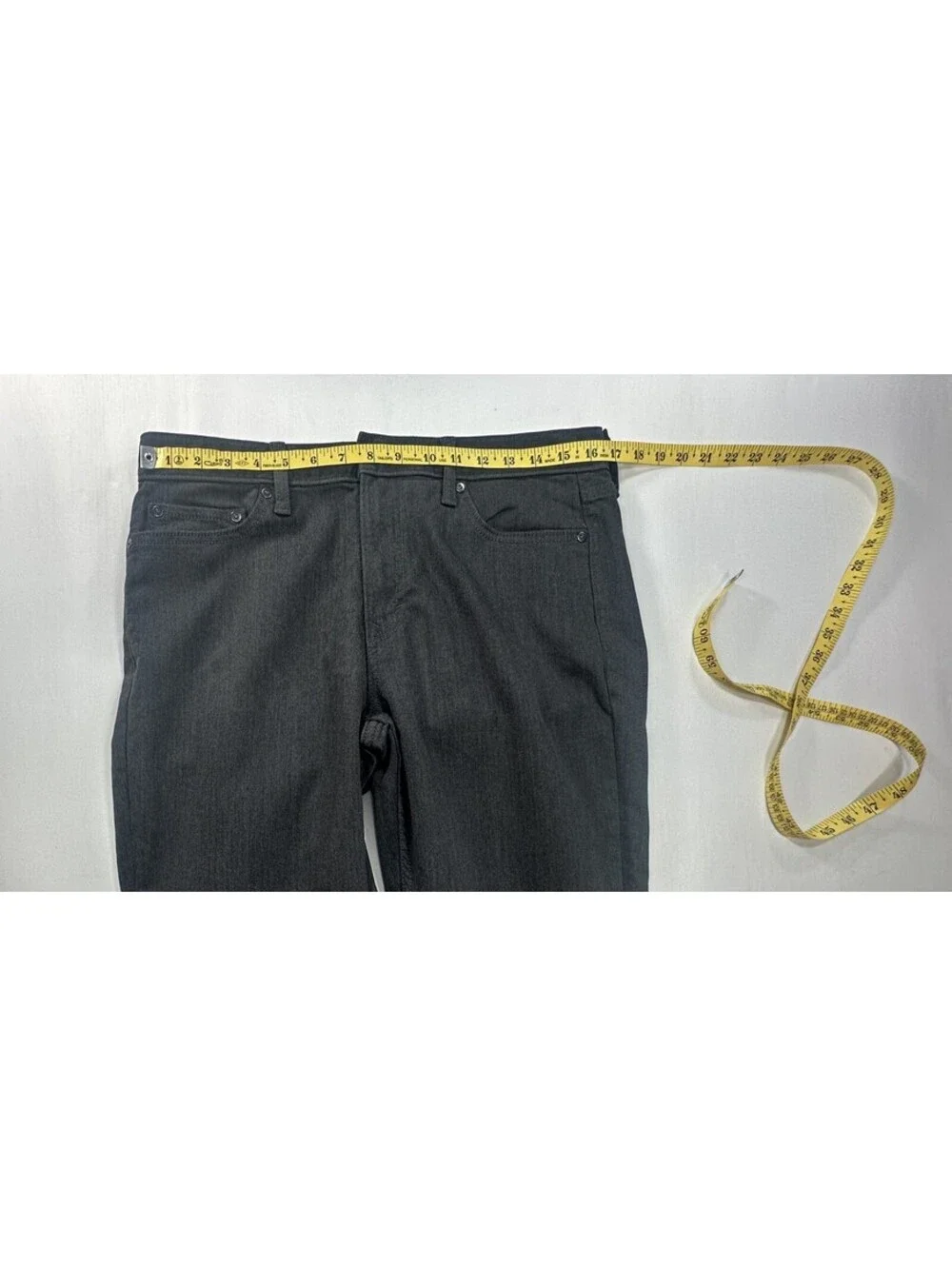 Banana Republic Slim Straight Travel Jeans Gray Mens 32/32